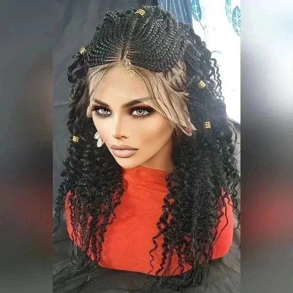 Premium Handmade BraidedLace Wigs for Working Women -Versatile, Lightweight, NWT - Picture 14 of 15